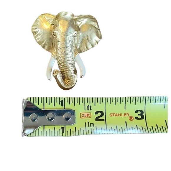 AJC Signed Vintage Elephant Brooch (RARE) - Picture 6 of 6